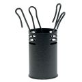 Porta Attrezzi per il Camino con 4 Strumenti in Metallo Made in Italy - Baobab