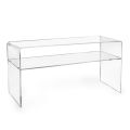 Porta Tv da Soggiorno in Plexiglass Trasparente Made in Italy - Giuliette