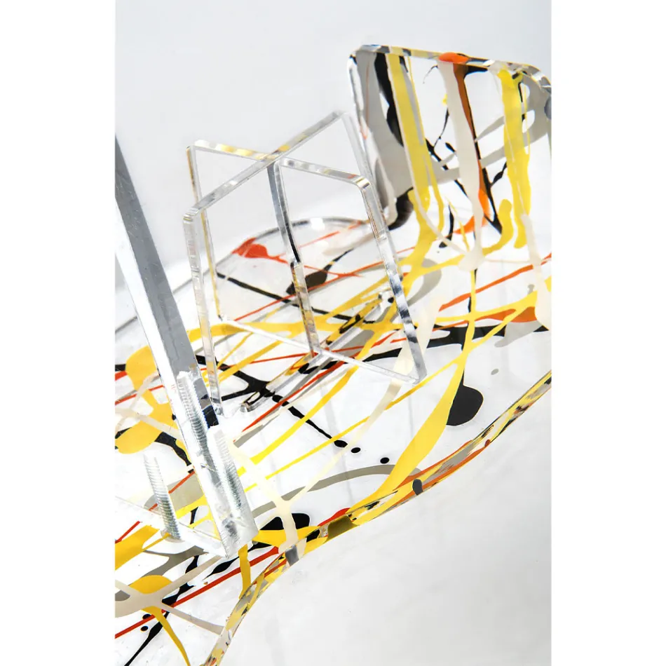 Portabicchieri Multicolor Elegante in Plexiglass Made in Italy - Multibic Viadurini