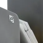 Portalegna di Design per Interno in Acciaio Grigio Made in Italy - Tramontana Viadurini