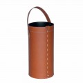 Portaombrelli di design in cuoio rigenerato Regen, made in Italy