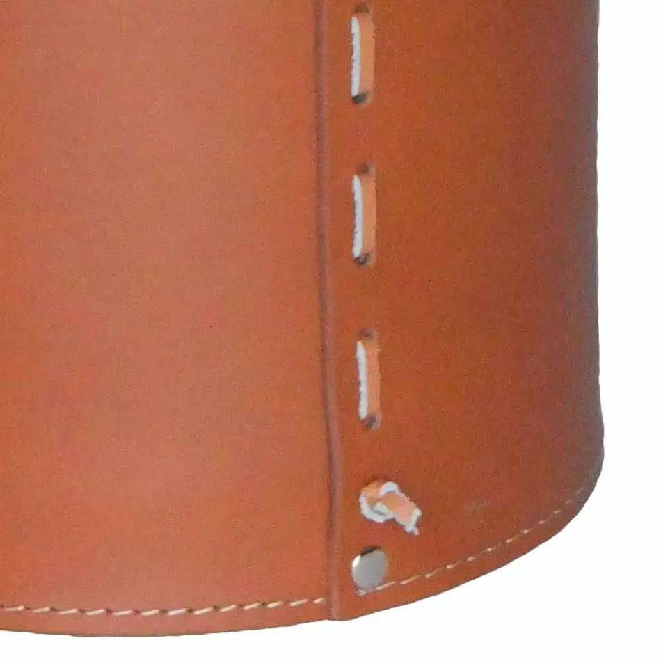 Portaombrelli di design in cuoio rigenerato Regen, made in Italy Viadurini