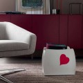 Portariviste di design in cuoio dal design moderno Beatrice