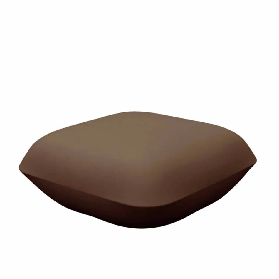 Pouf da esterno di design Pillow by Vondom in polietilene. 67x67 cm Viadurini