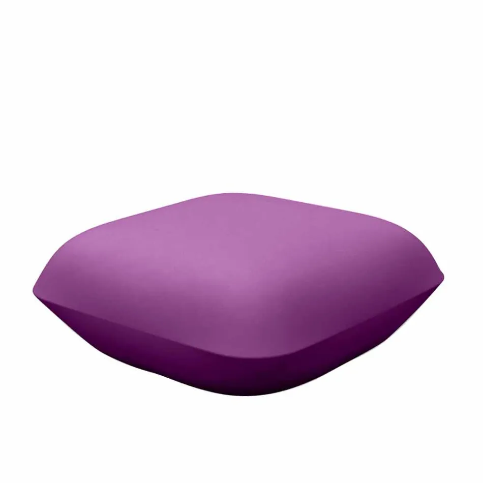 Pouf da esterno di design Pillow by Vondom in polietilene. 67x67 cm Viadurini