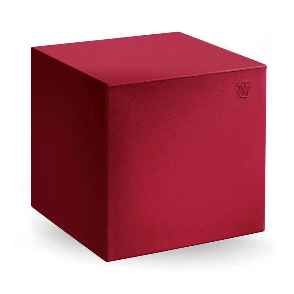 Pouf da Giardino in Polietilene 8 Finiture Realizzato in Italia - Viky Viadurini