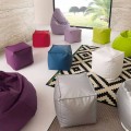 Pouf dal design moderno Flower