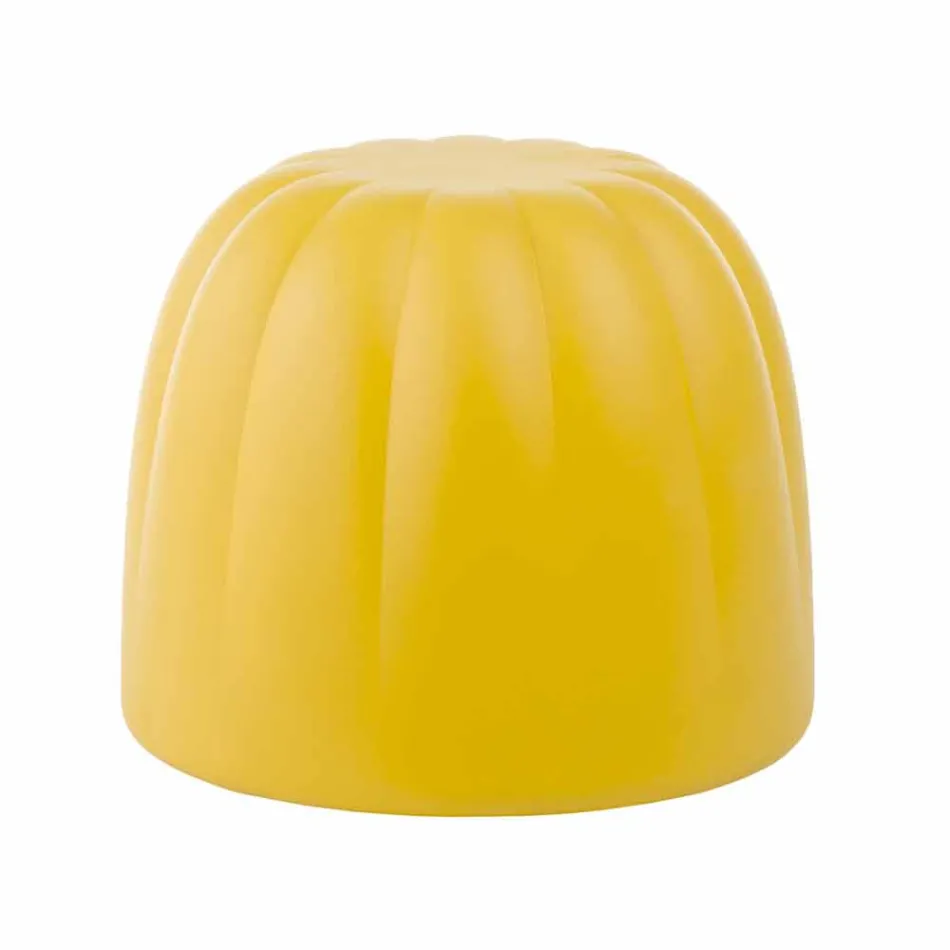 Pouf morbido colorato Slide Gelee in poliuretano prodotto in Italia Viadurini
