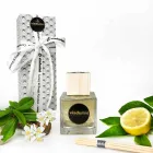 Profumatore Ambiente Fragranza Cuoio 200 ml con Bastoncini - Lavecchiavenezia Viadurini