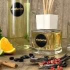 Profumatore Ambiente Lino Bianco 200 ml con Bastoncini - Cuoredifirenze Viadurini