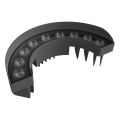 Proiettore Led 9W da Esterno in Alluminio Finitura Nero Opaco - Tudor
