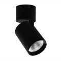 Proiettore Plafoniera Led Orientabile in Alluminio Bianco o Nero - Point