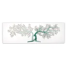 Quadro Inciso a Laser con 2 Alberi Intrecciati Made in Italy - Deide Viadurini