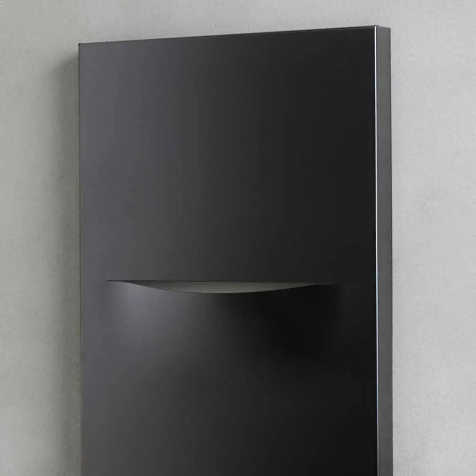 Radiatore Elettrico Verticale Design in Acciaio Moderno fino a 1000 W - Cut Viadurini