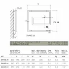 Radiatore termoarredo moderno idraulico Snake by Scirocco H Viadurini