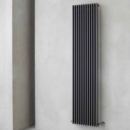 Radiatore Verticale Idraulico Design in Acciaio Colorato fino 1515 Watt- Condor Viadurini