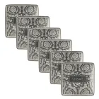 Rosenthal Versace 6 Coppette Quadre Piane con Logo Versace '90s Vintage - Barocco Viadurini