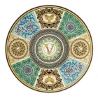 Rosenthal Versace Barocco Mosaic Piatto Segnaposto Diametro 33 cm - Mosaic Viadurini
