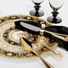 Rosenthal Versace I Love Baroque 4 Piatti Piani Diametro 18 cm - Baroque Viadurini