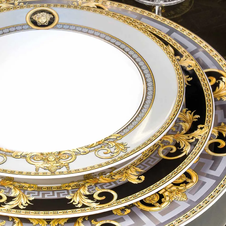 Rosenthal Versace Prestige Gala Piatto Segnaposto Diametro 33 cm - Prestige Viadurini