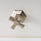 Rubinetteria Lavabo a Muro Design VIntage in Ottone Made in Italy – Silvana Viadurini