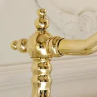 Rubinetteria Lavabo di Design Vintage a 3 Fori in Ottone Made in Italy – Ursula Viadurini