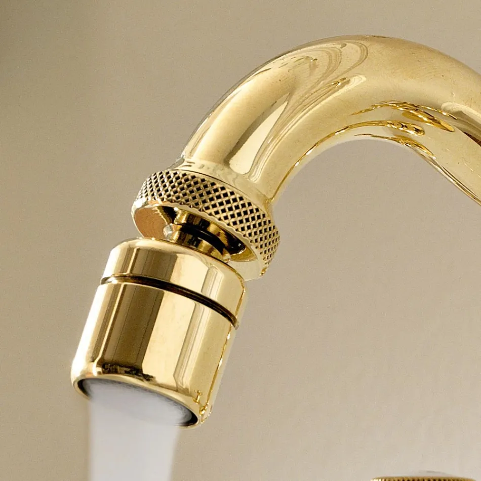Rubinetteria Vintage da Bidet a 3 Fori in Ottone Vintage Made in Italy – Ursula Viadurini