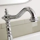 Rubinetto Elettronico Monoforo per Lavabo Stile Classico in Ottone - Noriana Viadurini