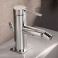 Rubinetto Miscelatore Monocomando Bidet Ottone Design Rotondo - Antilio