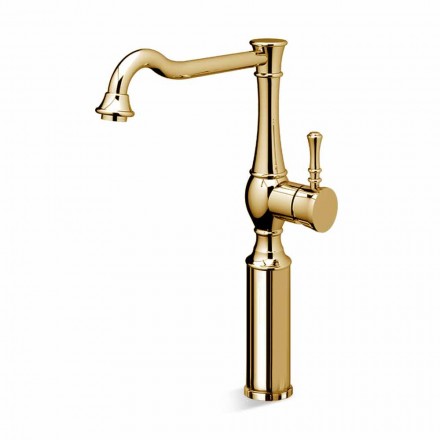 Rubinetto Miscelatore per Lavabo di Design a Canna Alta Made in Italy - Neno Viadurini