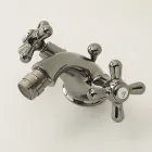 Rubinetto Monoforo per Bidet in Ottone con Scarico Stile Classico - Ercolina Viadurini