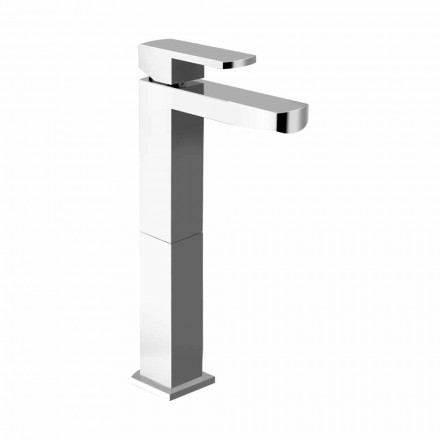 Rubinetto per Lavabo Design in Ottone con Prolunga da 13 cm Made in Italy - Sika Viadurini