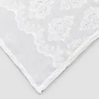 Runner per Tavolo 100% Lino con Ricamo Design di Lusso Italiano - Giuggiolo Viadurini