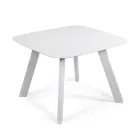 Salotto da Esterno Composto da 2 Poltrone e 1 Tavolino in Alluminio - Righello Viadurini