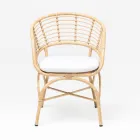 Salotto da Giardino in Alluminio e Intreccio in Polyrattan e Cuscini - Ellide Viadurini