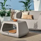 Salotto da Giardino in Polietilene Colorato Made in Italy 4 Pezzi - Pennini Viadurini