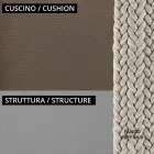 Salotto per il Giardino con Poltrone e Divano in Metallo Made in Italy - Prato Viadurini
