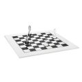 Scacchiera in Plexiglass Bianca o Nera Moderna Made in Italy - Scaccomatto