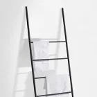 Scala Porta Asciugamani di Design Moderno in Metallo Bianco o Nero – Oppalà Viadurini