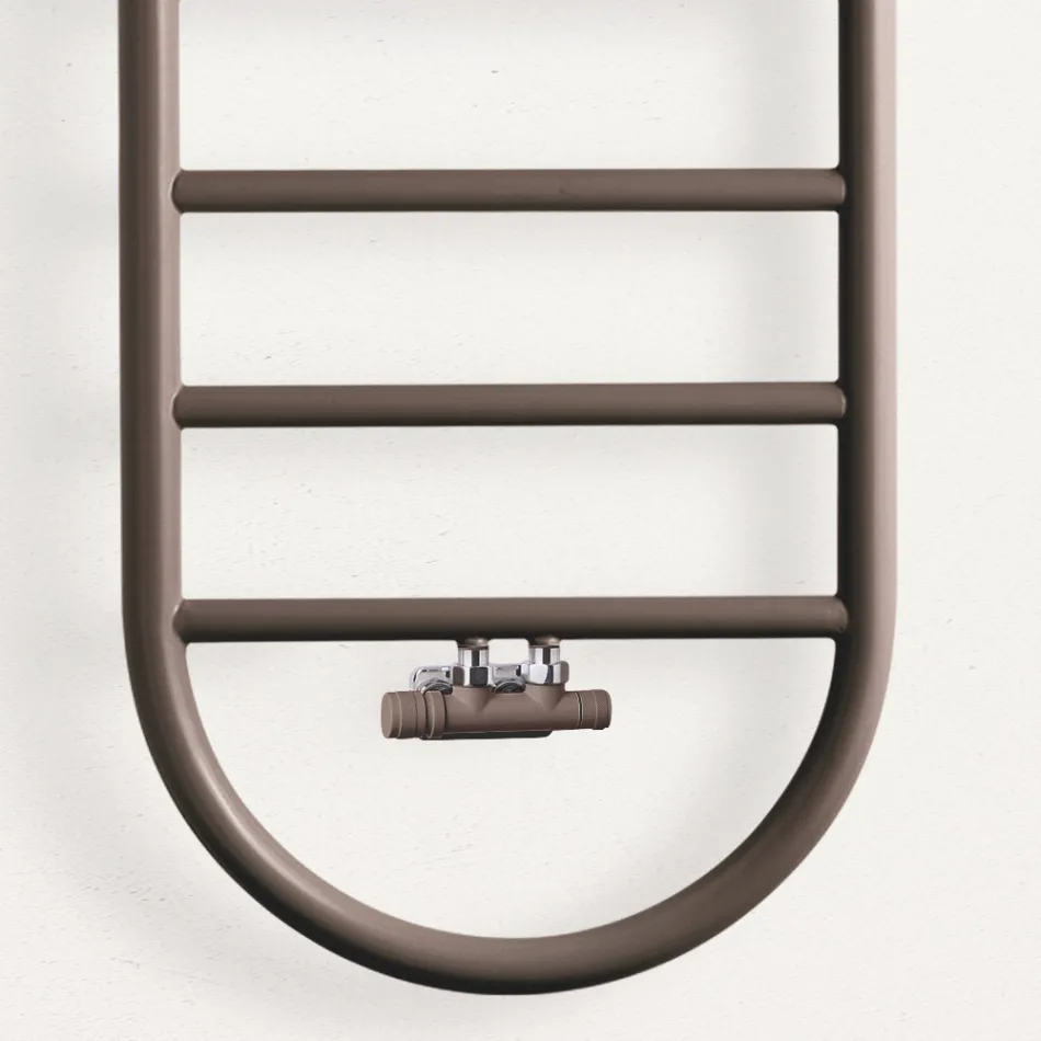 Scaldasalviette di Design a “Tutto Tondo Bubble” in Acciaio Made in Italy - Smooth Viadurini
