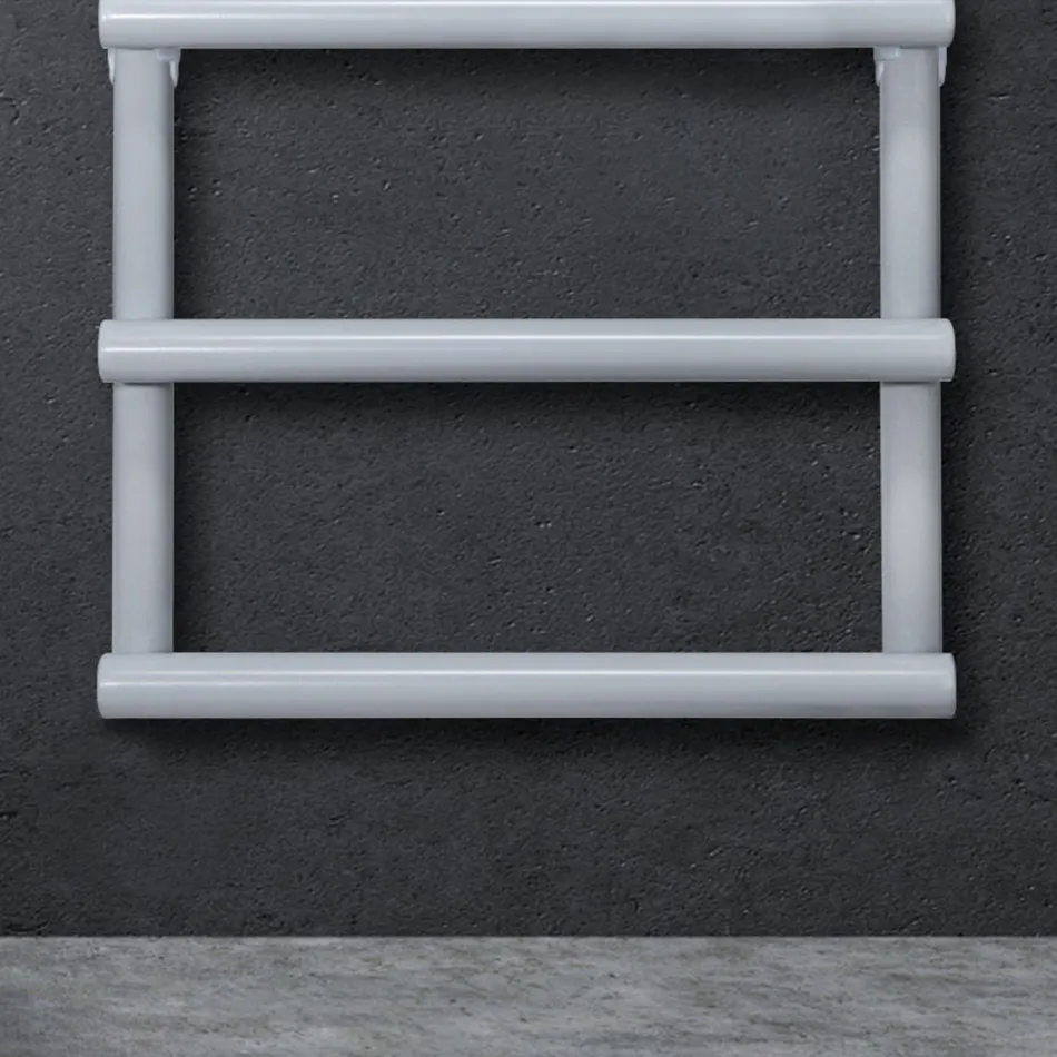 Scaldasalviette Elettrico con Elementi Circolari Made in Italy - Fragola Viadurini