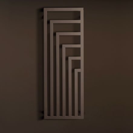 Scaldasalviette Elettrico in Acciaio dal Design Moderno Made in Italy - Potentia Viadurini
