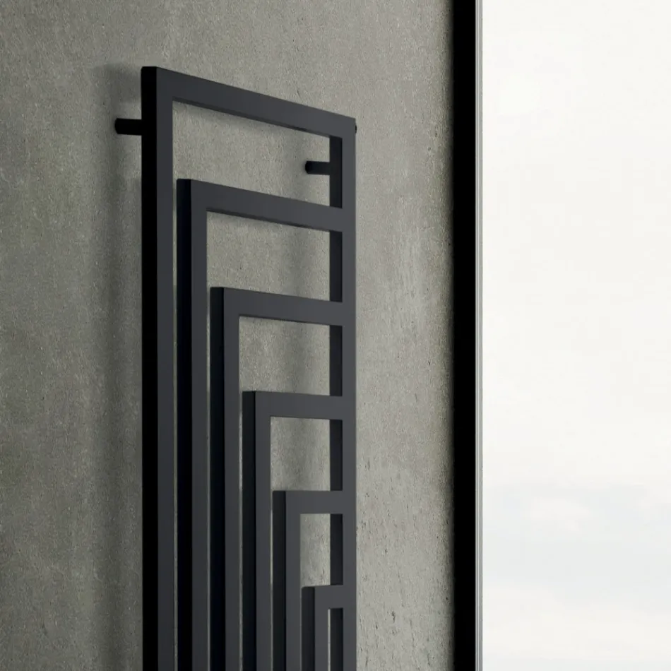 Scaldasalviette Elettrico in Acciaio dal Design Moderno Made in Italy - Potentia Viadurini