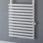 Scaldasalviette Elettrico in Acciaio Finitura Bianco Puro Made in Italy - Limone Viadurini