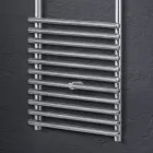 Scaldasalviette Elettrico in Acciaio Finitura Satin Made in Italy - Buccia Viadurini