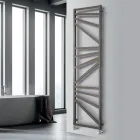 Scaldasalviette Idraulico con Elementi Quadrati Made in Italy - Mandorle Viadurini