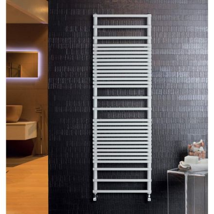 Scaldasalviette Idraulico con Struttura in Acciaio al Carbonio Made in Italy - Panna Viadurini
