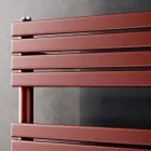 Scaldasalviette Idraulico in Acciaio al Carbonio Ruggine Opaco Made in Italy - Fiaccole Viadurini