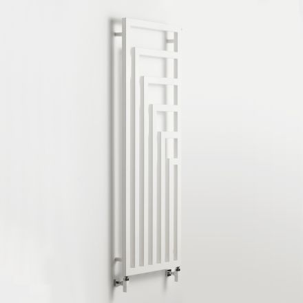 Scaldasalviette Idraulico in Acciaio dal Design Moderno Made in Italy - Potentia Viadurini