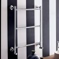 Scaldasalviette Idraulico in Acciaio Finitura Cromo Made in Italy - Gaia